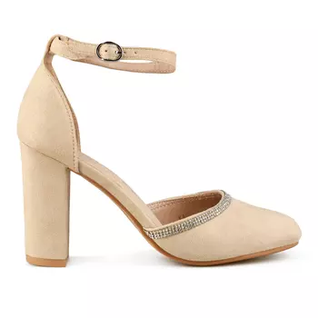 Женские элегантные бежевые босоножки Tendenz