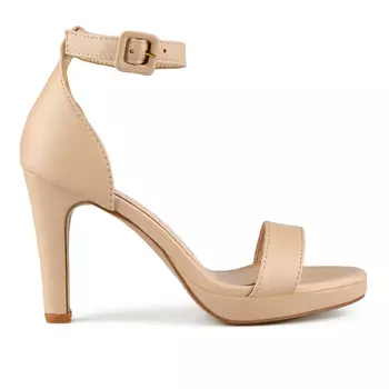 Женские элегантные бежевые босоножки Tendenz