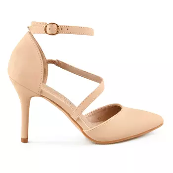 Женские элегантные бежевые босоножки Tendenz