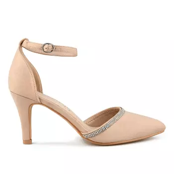 Женские элегантные бежевые босоножки Tendenz