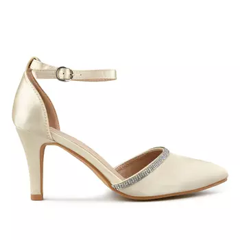 Женские элегантные бежевые босоножки Tendenz