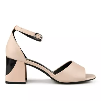 Женские элегантные бежевые босоножки Tendenz