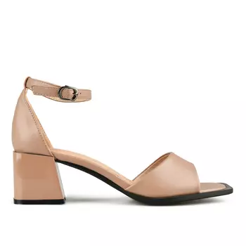 Женские элегантные бежевые босоножки Tendenz