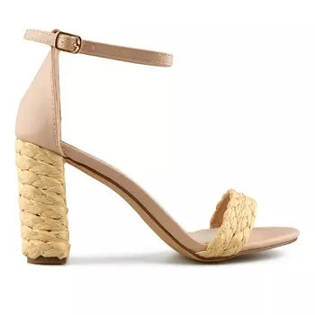 Женские элегантные бежевые босоножки Tendenz