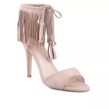 Женские элегантные бежевые босоножки Tendenz