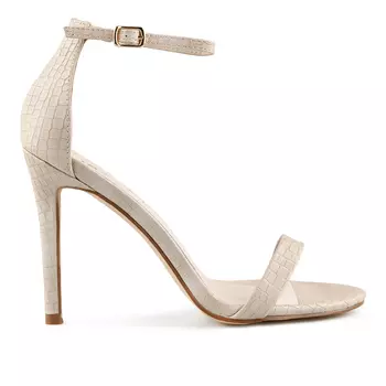 Женские элегантные бежевые босоножки Tendenz