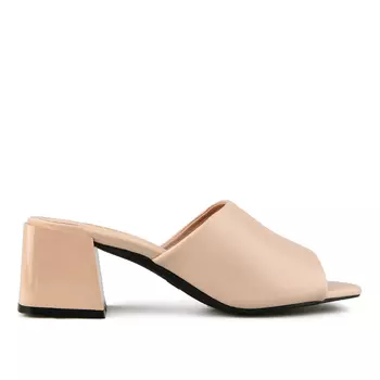 Женские элегантные бежевые тапочки Tendenz