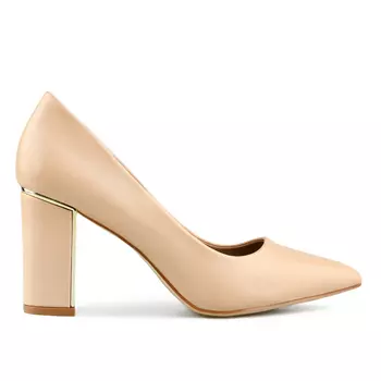 Женские элегантные бежевые туфли Tendenz