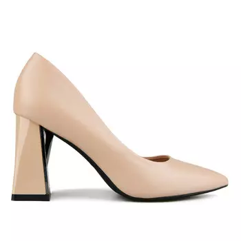 Женские элегантные бежевые туфли Tendenz