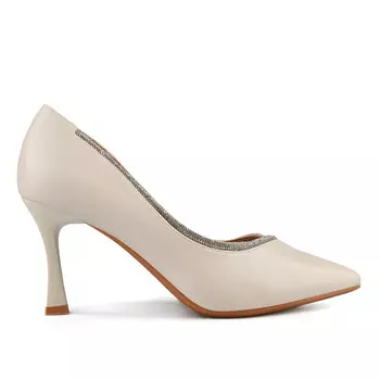 Женские элегантные бежевые туфли Tendenz