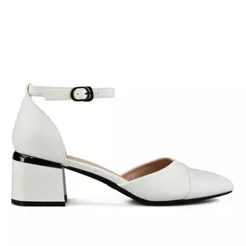 Женские элегантные босоножки белые Tendenz