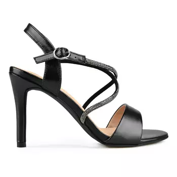 Женские элегантные босоножки черные Tendenz