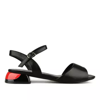 Женские элегантные босоножки черные Tendenz