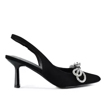 Женские элегантные босоножки черные Tendenz