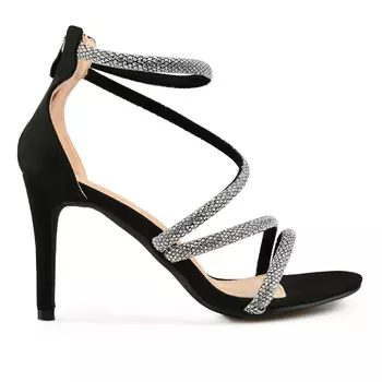 Женские элегантные босоножки черные Tendenz