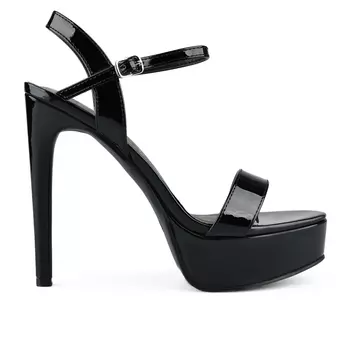 Женские элегантные босоножки черные Tendenz