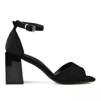 Женские элегантные босоножки черные Tendenz