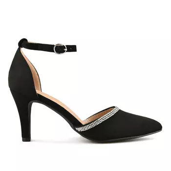 Женские элегантные босоножки черные Tendenz