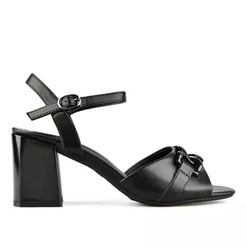 Женские элегантные босоножки черные Tendenz