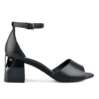 Женские элегантные босоножки черные Tendenz