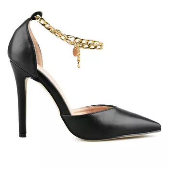 Женские элегантные босоножки черные Tendenz