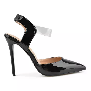 Женские элегантные босоножки черные Tendenz