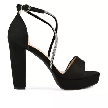 Женские элегантные босоножки черные Tendenz