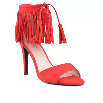 Женские элегантные босоножки красные Tendenz