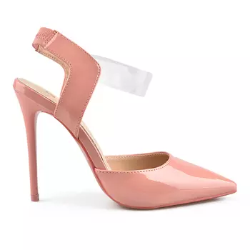 Женские элегантные босоножки розовые Tendenz