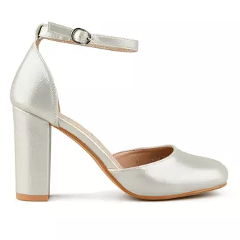 Женские элегантные босоножки серебро Tendenz