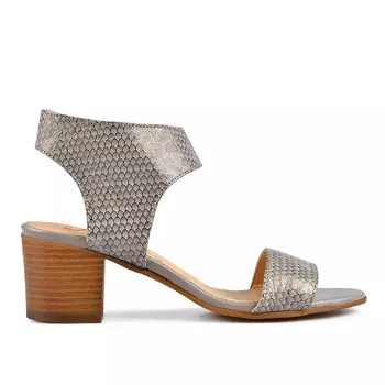Женские элегантные босоножки серые Tendenz
