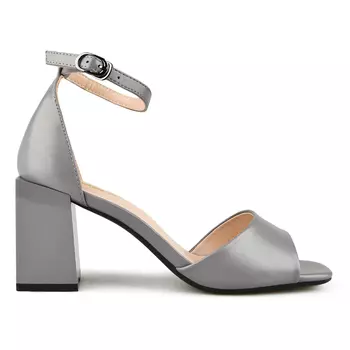 Женские элегантные босоножки серые Tendenz
