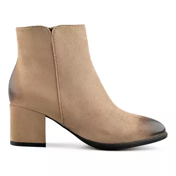Женские элегантные ботинки бежевого цвета Tendenz