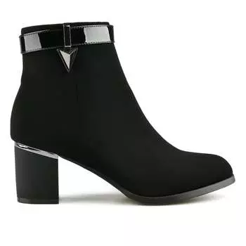 Женские элегантные ботинки черные Tendenz