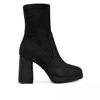 Женские элегантные ботинки черные Tendenz