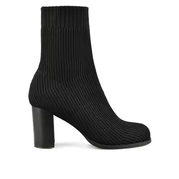 Женские элегантные ботинки черные Tendenz