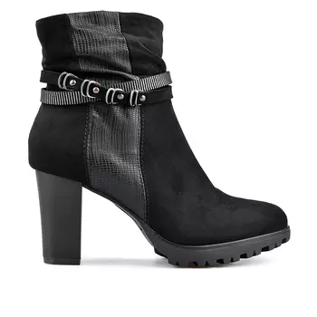 Женские элегантные ботинки черные Tendenz