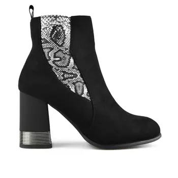 Женские элегантные ботинки черные Tendenz