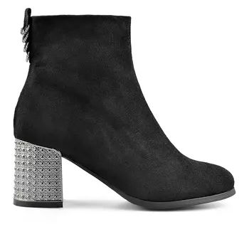 Женские элегантные ботинки черные Tendenz