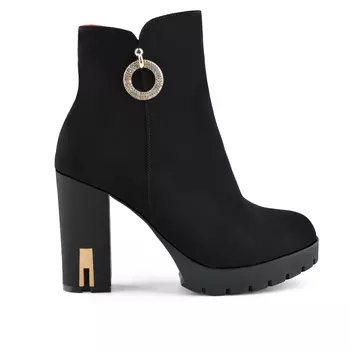 Женские элегантные ботинки черные Tendenz