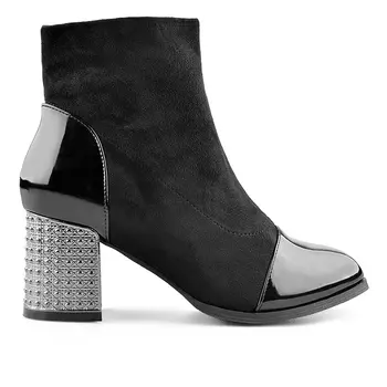 Женские элегантные ботинки черные Tendenz