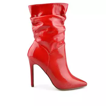 Женские элегантные ботинки красные Tendenz