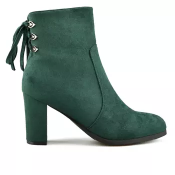 Женские элегантные ботинки зеленые Tendenz