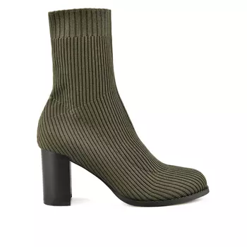 Женские элегантные ботинки зеленые Tendenz