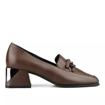 Женские элегантные коричневые туфли Tendenz
