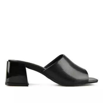 Женские элегантные тапочки черные Tendenz