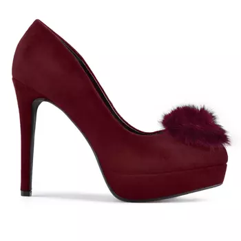 Женские элегантные туфли красные Tendenz