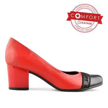 Женские элегантные туфли красные Tendenz