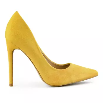 Женские элегантные туфли желтые Tendenz