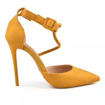 Женские элегантные желтые босоножки Tendenz